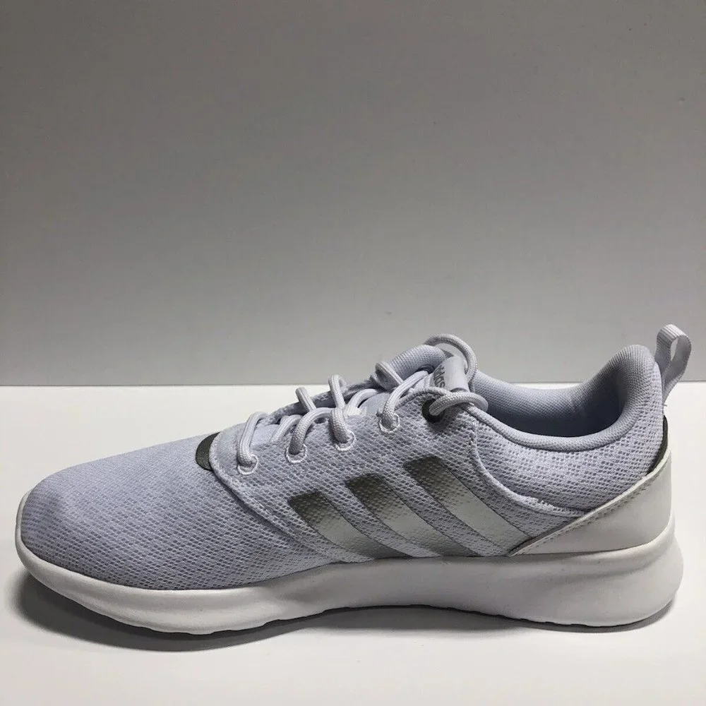 Adidas Women’s QT Racer 2.0, White Running Shoes, Size 8.5M